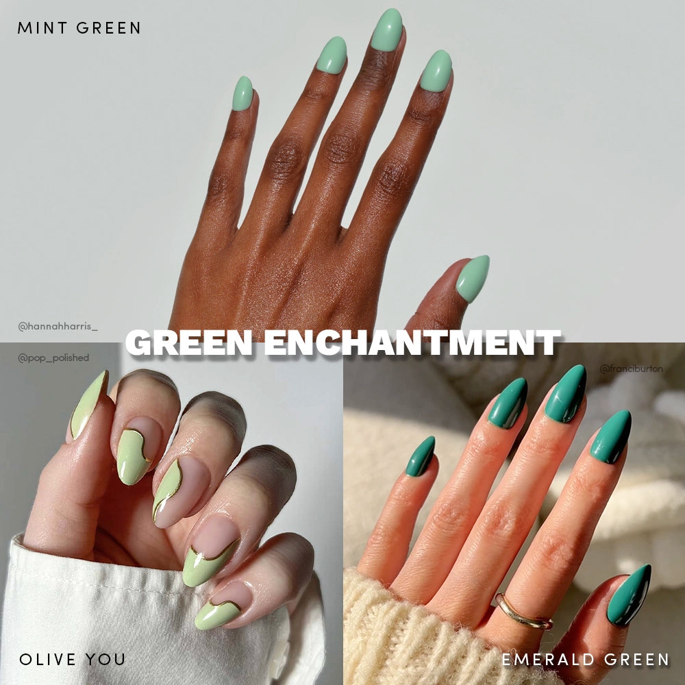 Emerald Green Nails That Wow