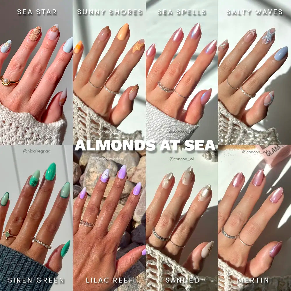 Reef Shell Summer Nails That Shine