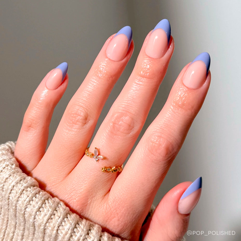 Soft Pastel French Manicured Nails