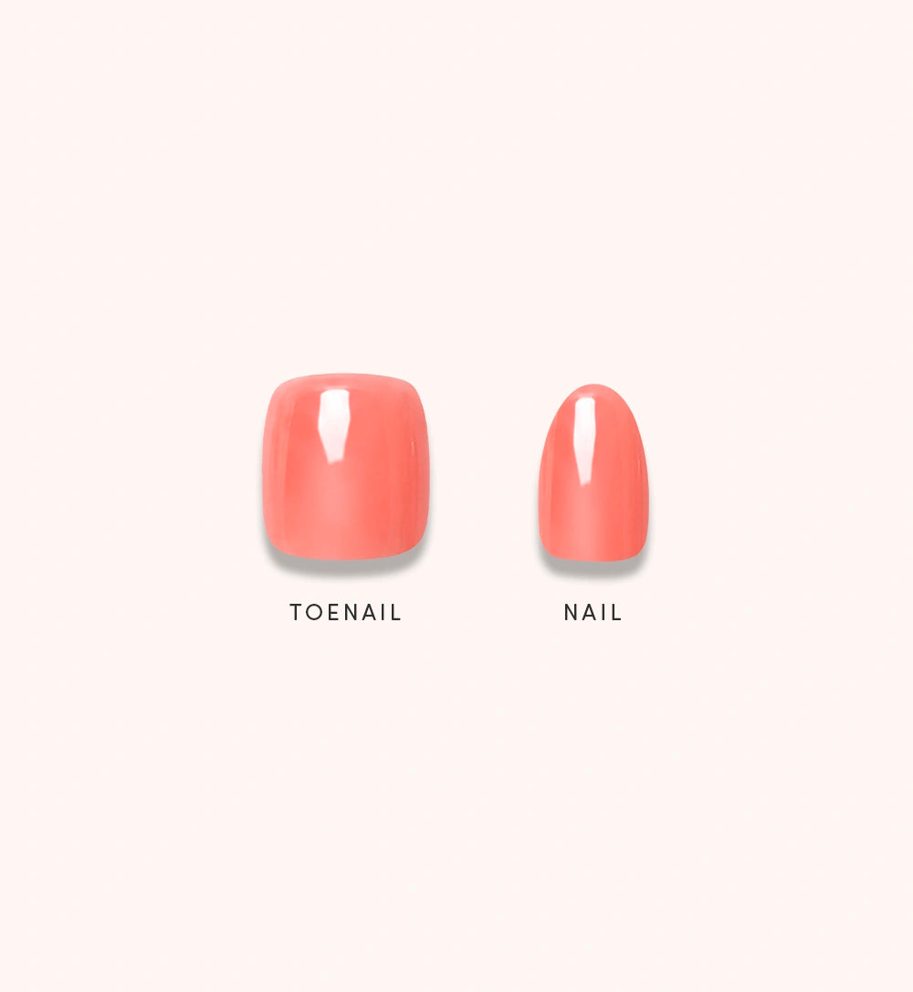 Lush Coral Mani & Pedi