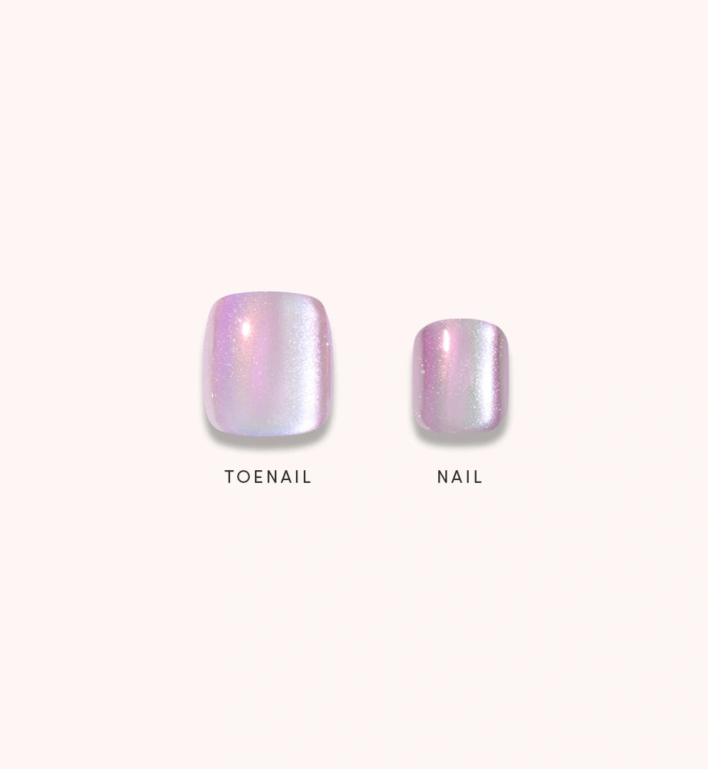 Pearlescent Purple Mani & Pedi Bundles