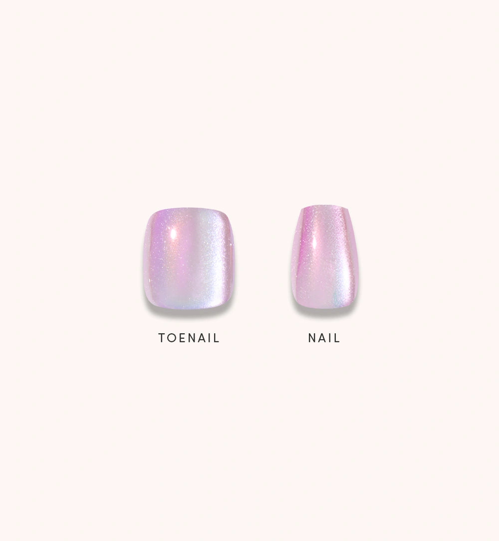 Pearlescent Purple Mani & Pedi Bundles