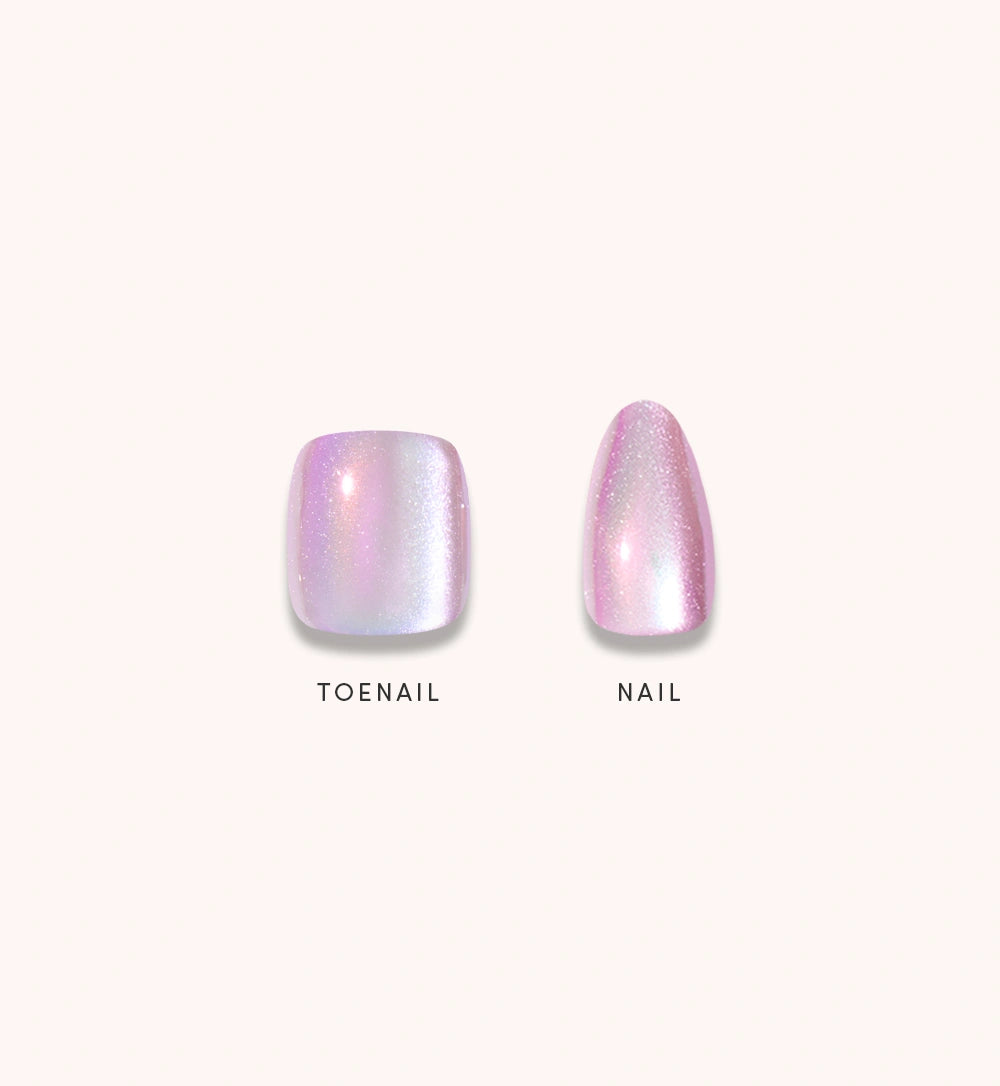 Pearlescent Purple Mani & Pedi Bundles