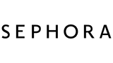 Sephora logo in black text on a white background