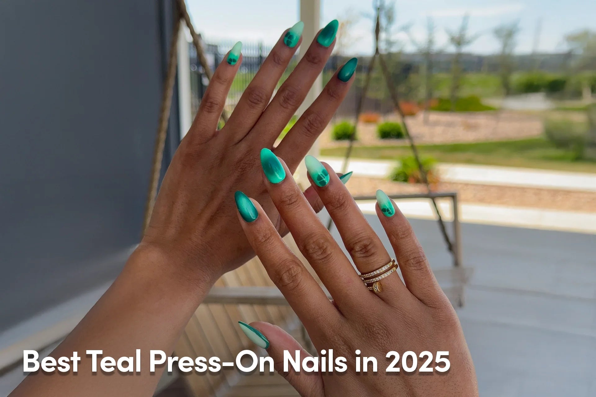 Best Teal Press-On Nails in 2025