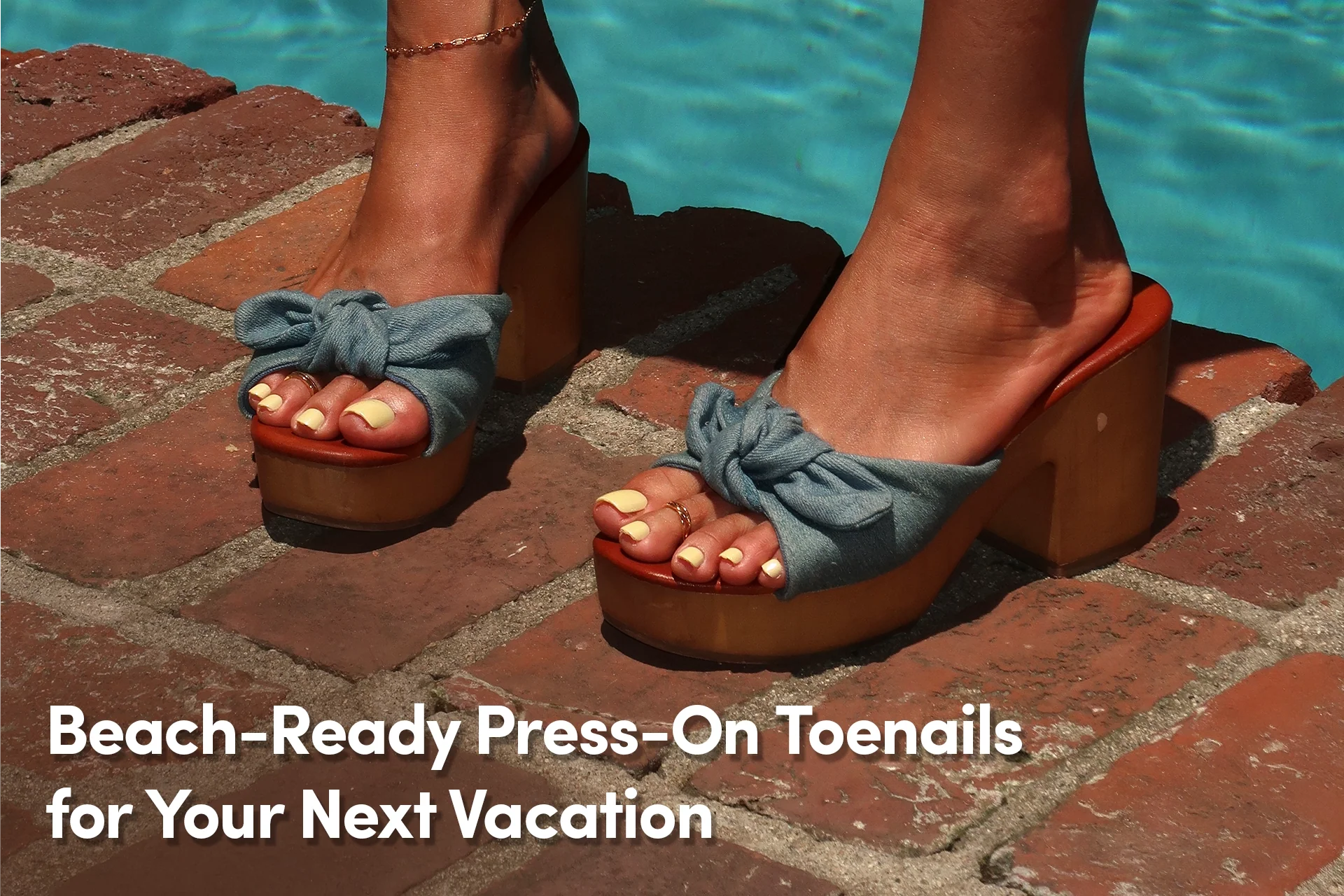 Beach-Ready Press-On Toenails for Your Next Vacation