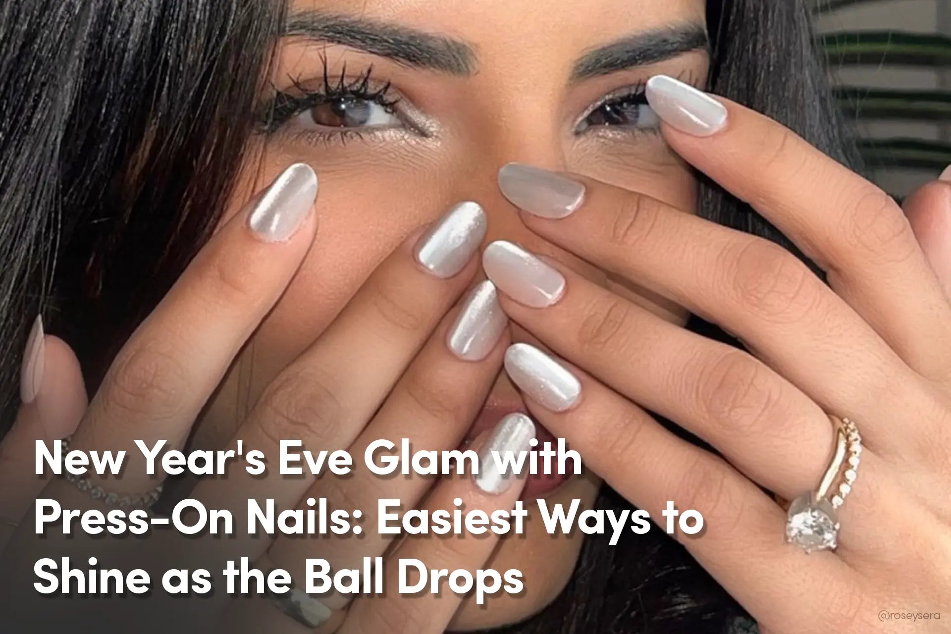 New Year's Eve Glam with Press-On Nails: Easiest Ways to Shine as the Ball Drops