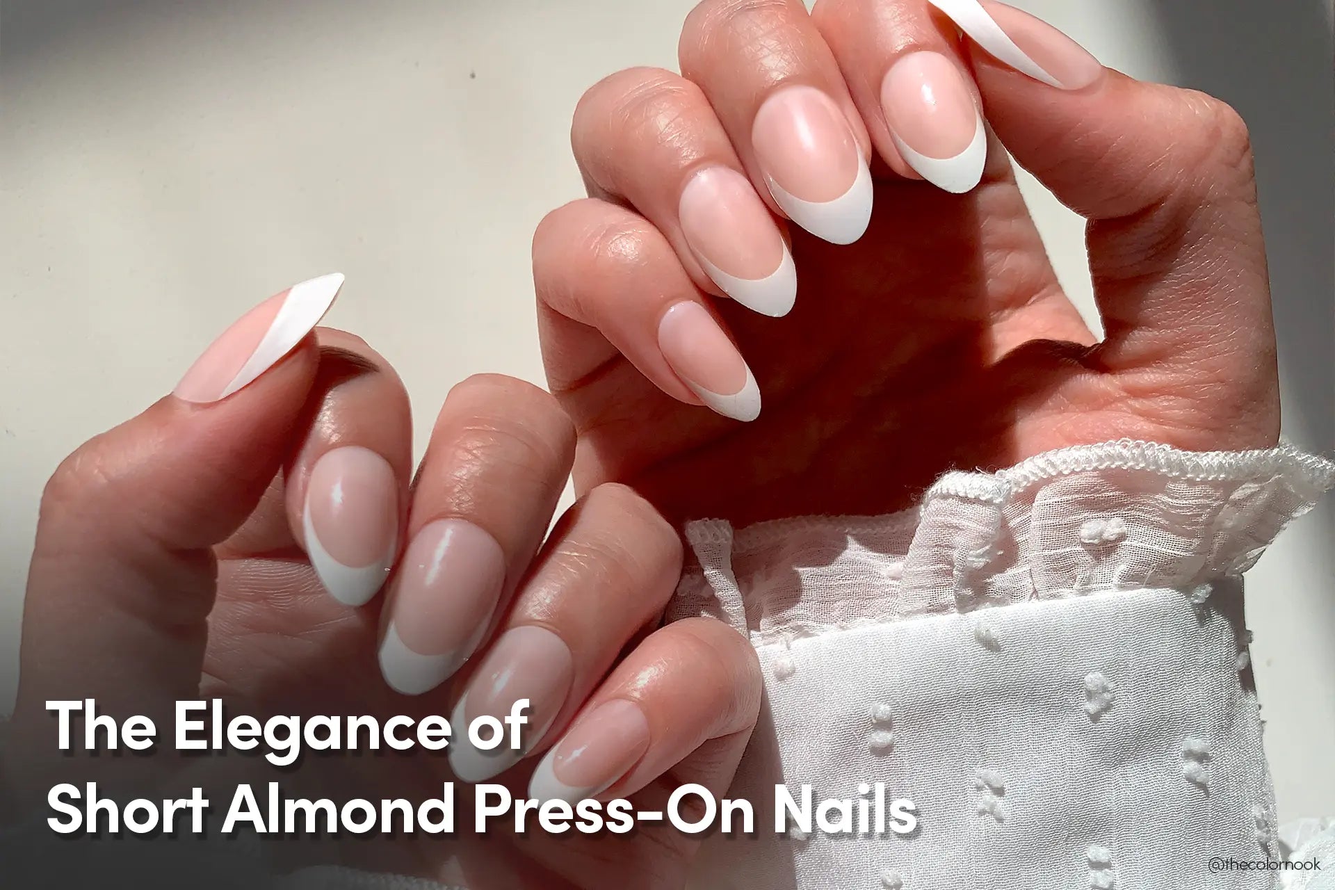 The Elegance of Short Almond Press-On Nails