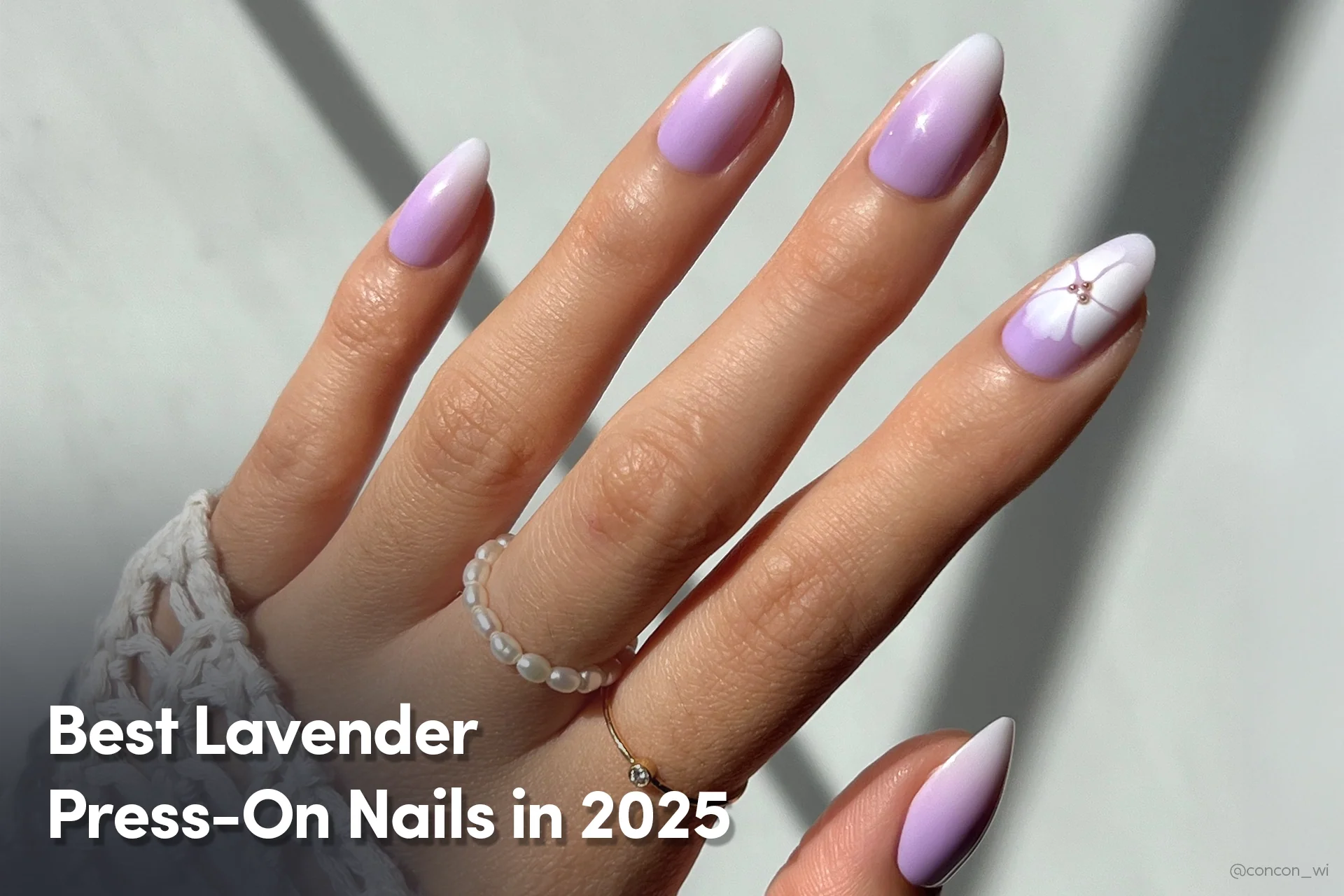 Best Lavender Press-on Nails in 2025