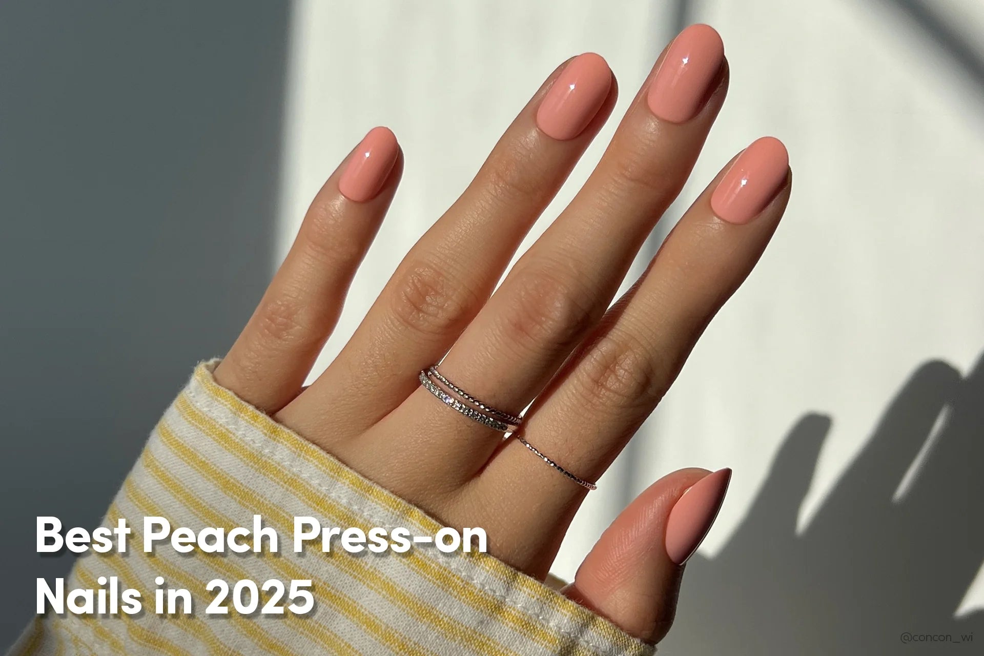 Best Peach Press-on Nails in 2025