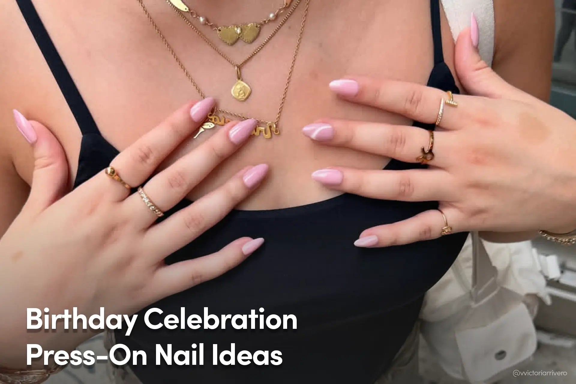 Birthday Celebration Press-On Nail Ideas