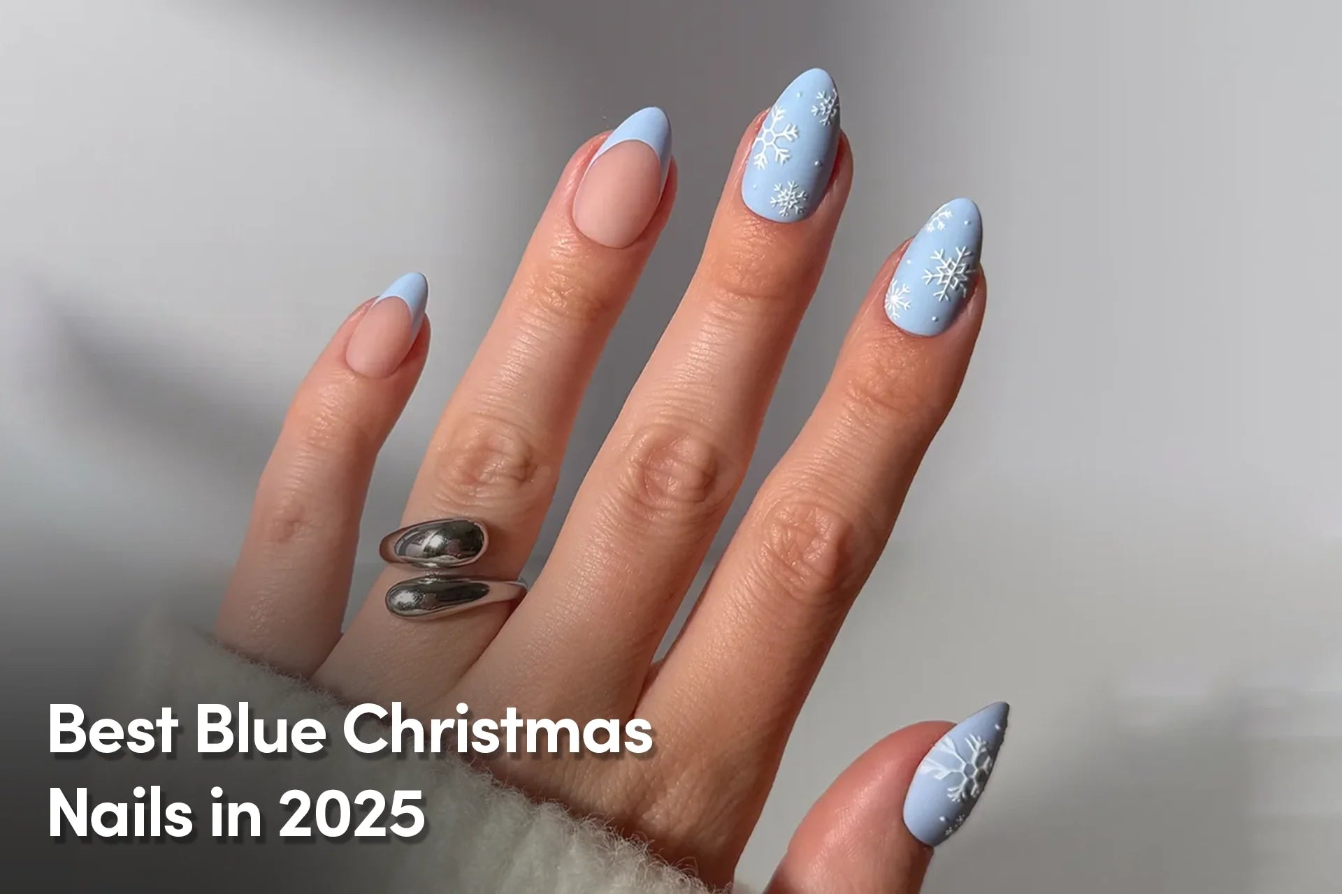 Best Blue Christmas Nails in 2025