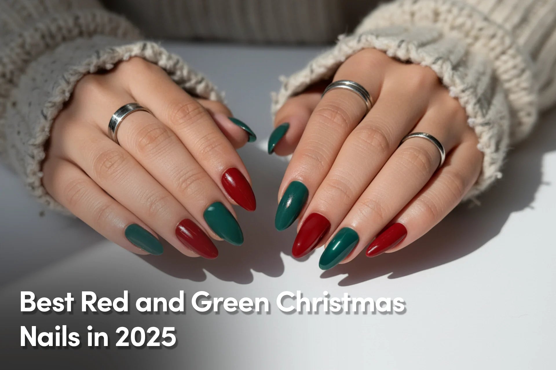Best Red and Green Christmas Nails in 2025