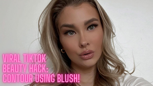 Viral TikTok Beauty Hack: Contour Using BLUSH!