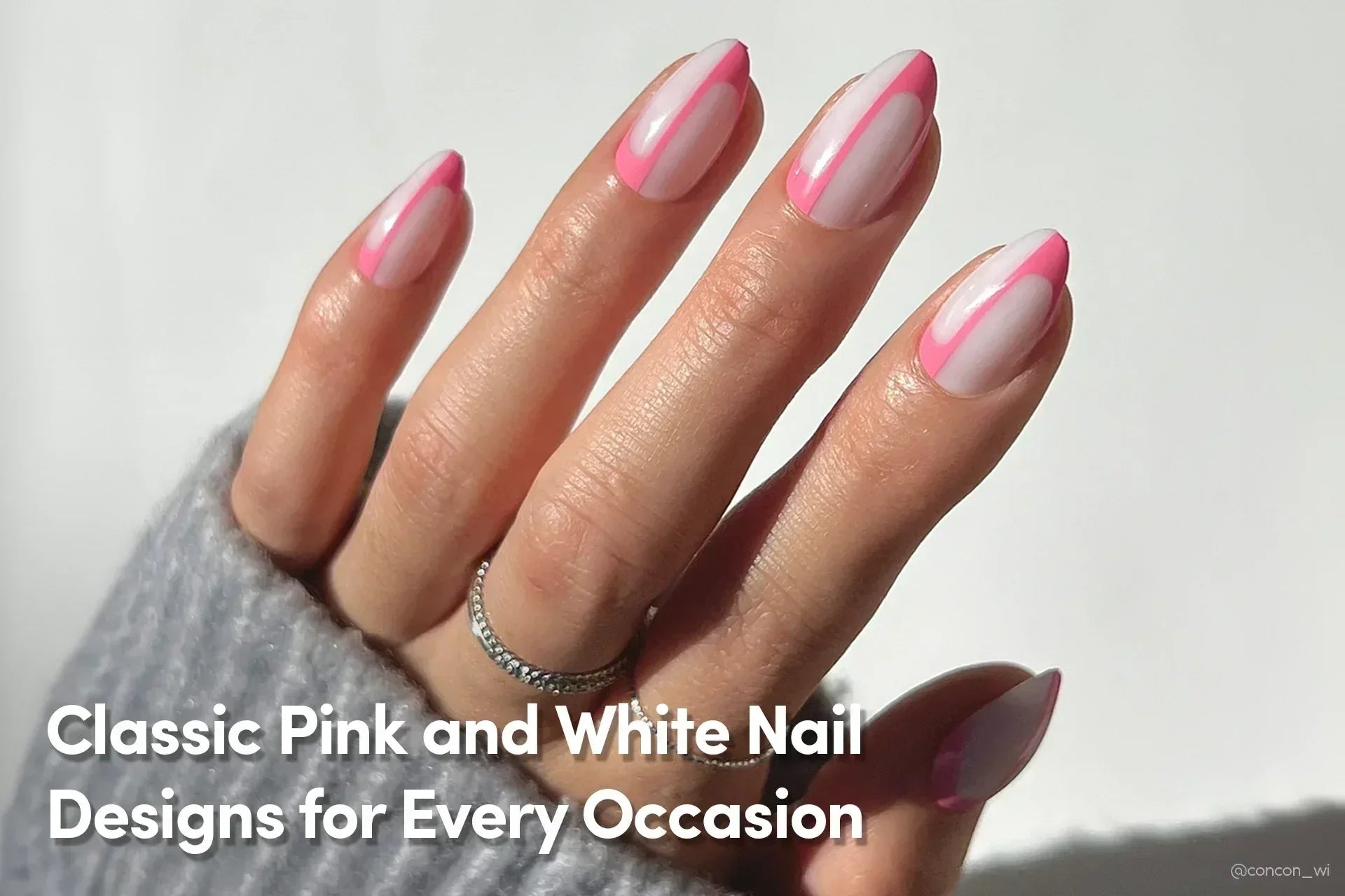 Classic Pink and White Nail Designs for Every Occasion