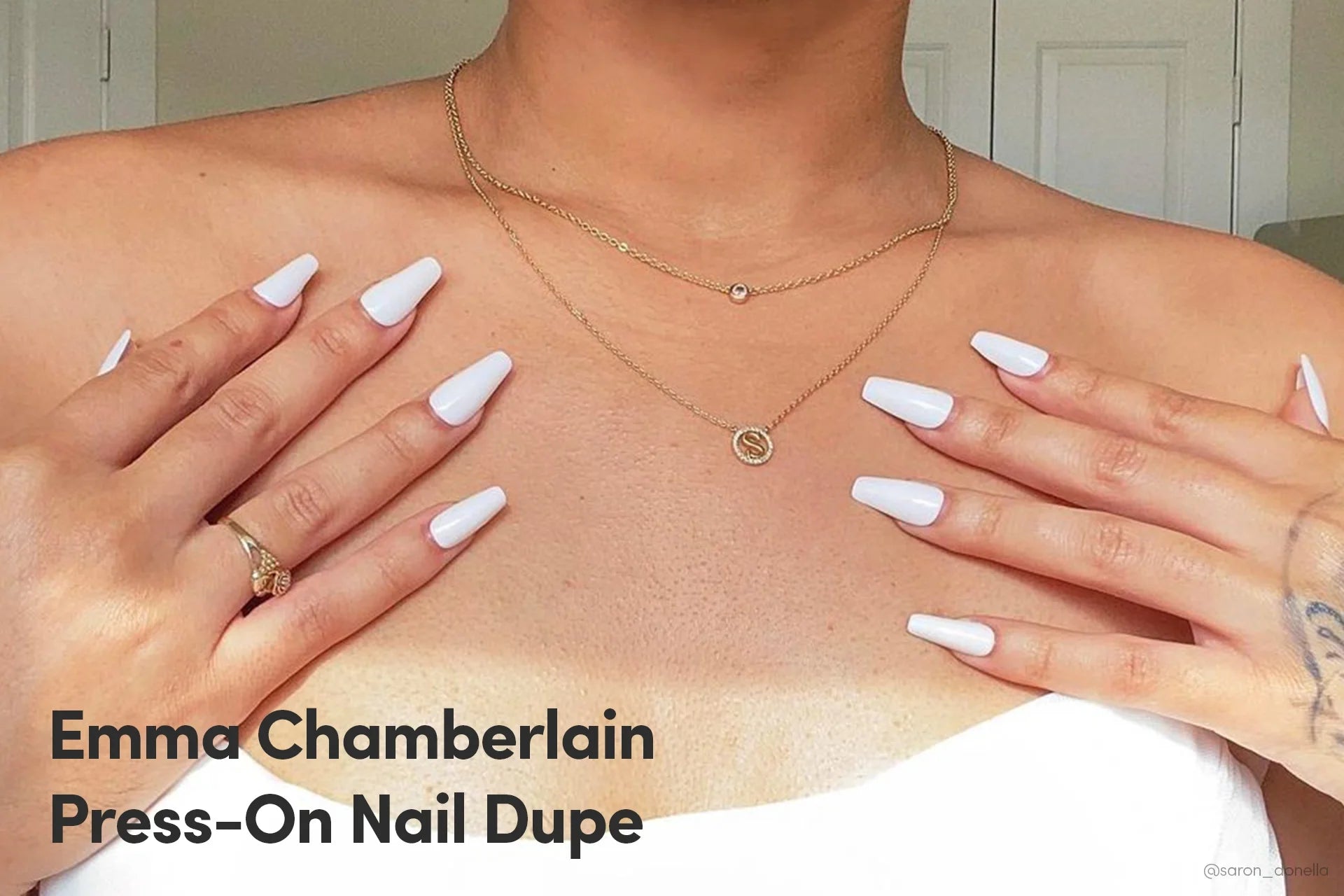 Emma Chamberlain Press-On Nail Dupe