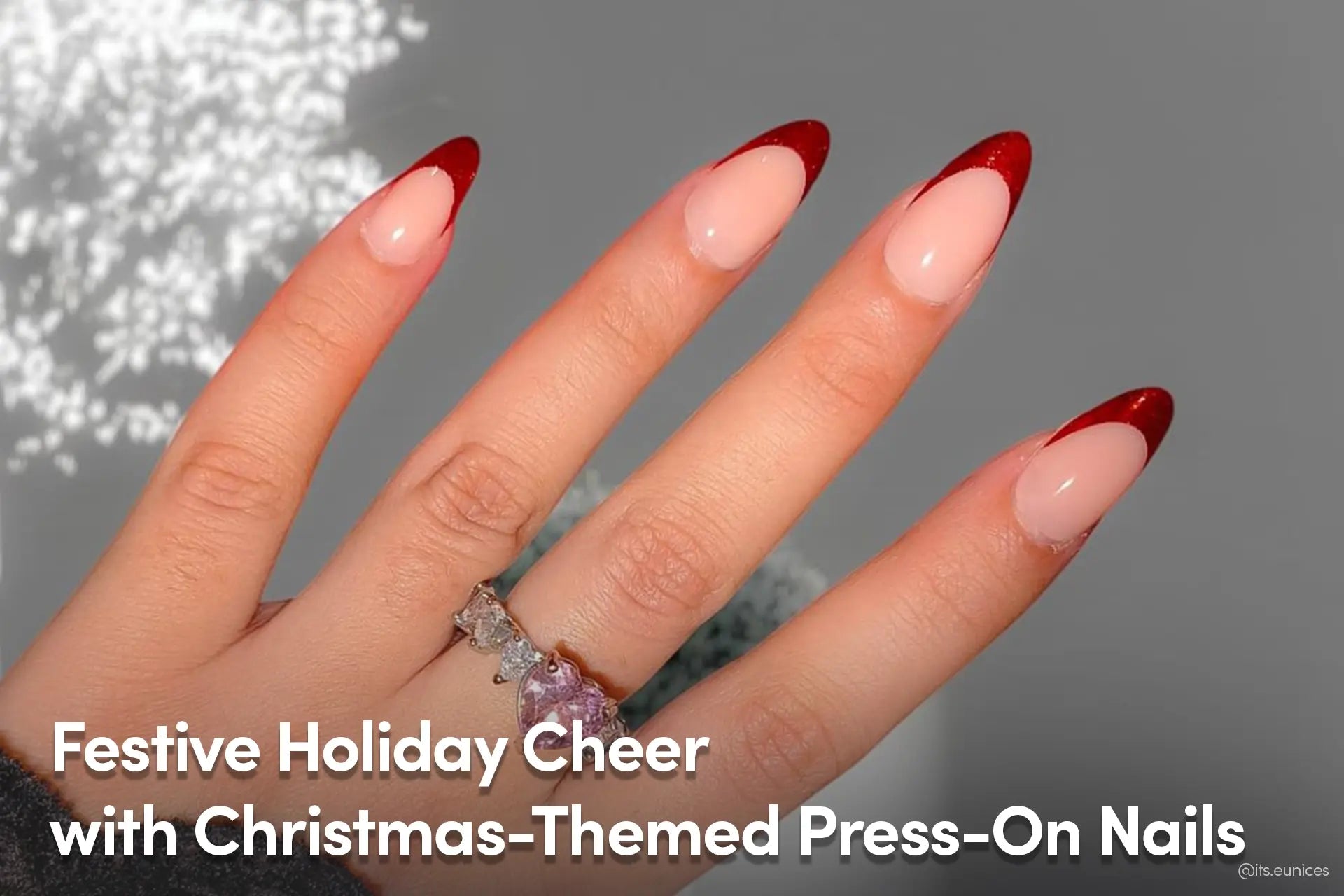 Festive Holiday Cheer with Christmas-Themed Press-On Nails