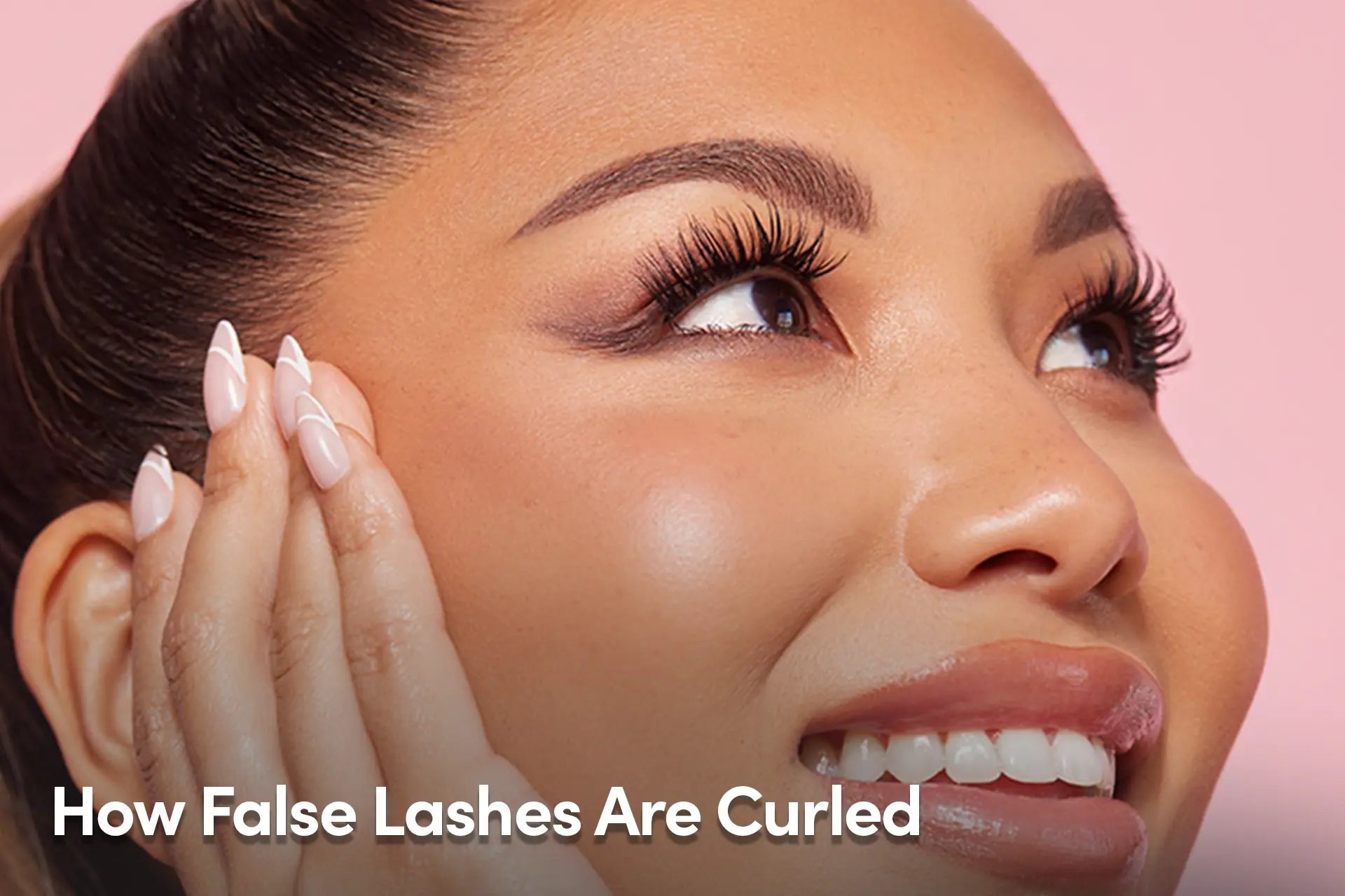 How False Lashes Are Curled