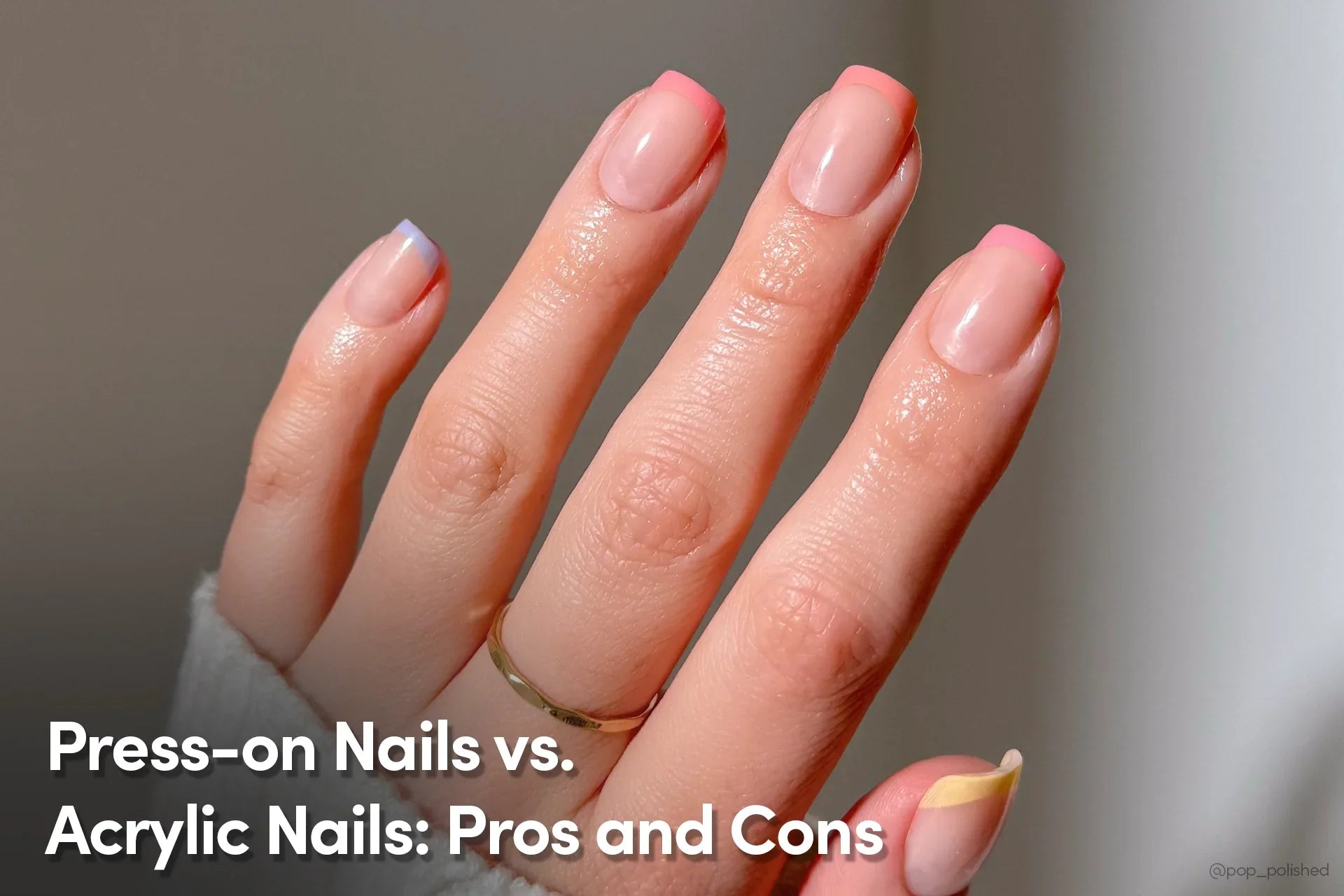 Press-on Nails vs. Acrylic Nails: Pros and Cons