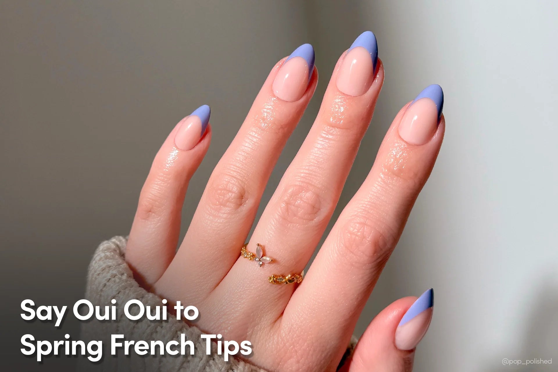 Say Oui Oui to Spring French Tips