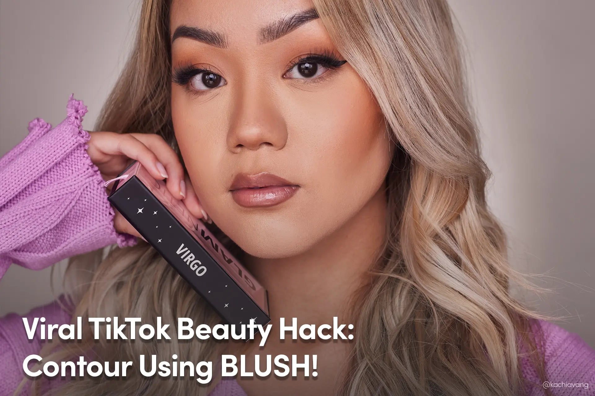 Viral TikTok Beauty Hack: Contour Using BLUSH!