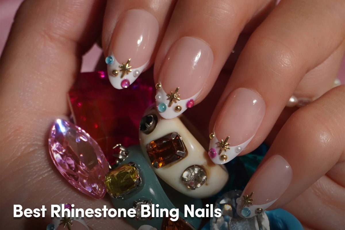 Best Rhinestone Bling Nails