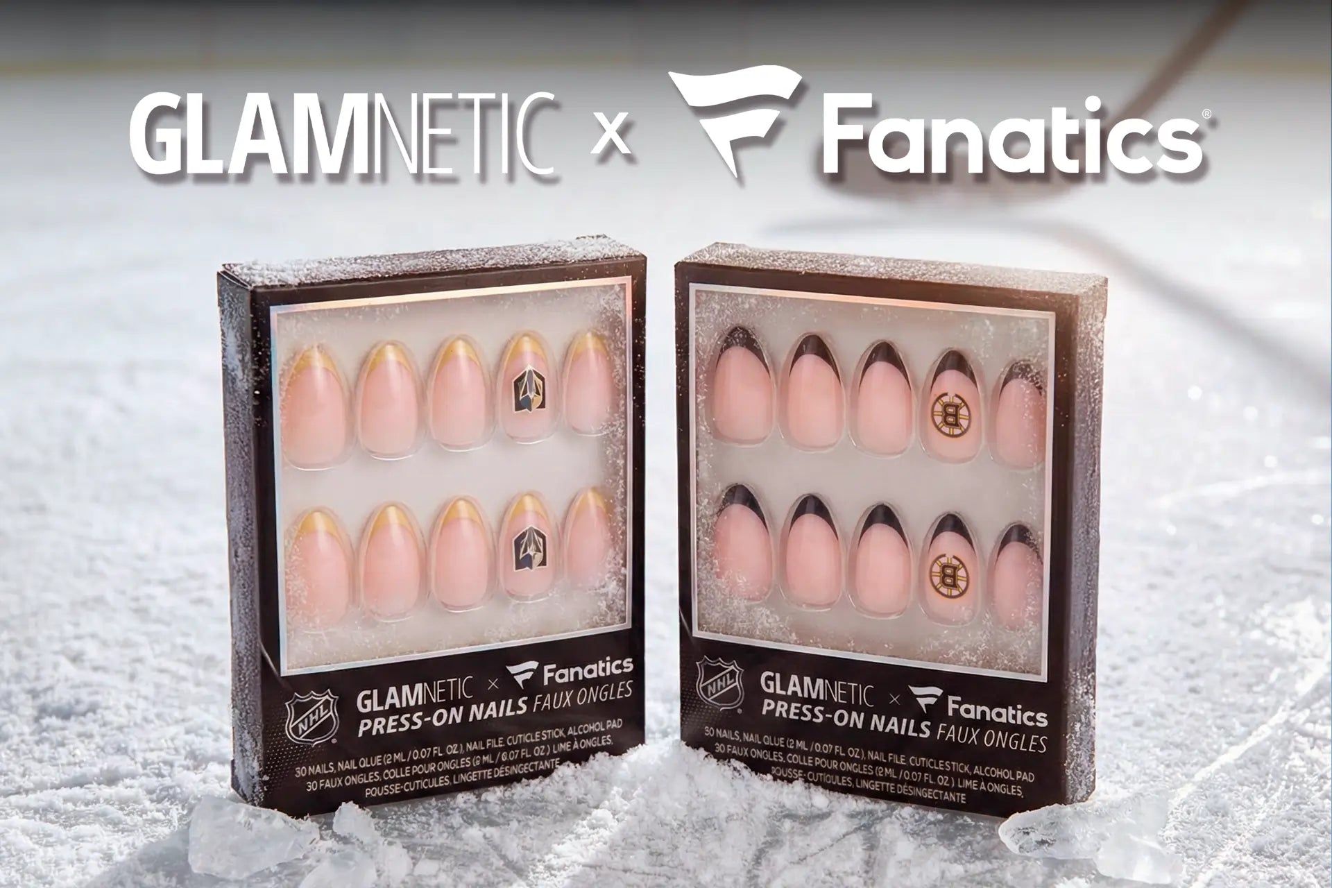 Hit the Ice with New NHL Press-On Nails