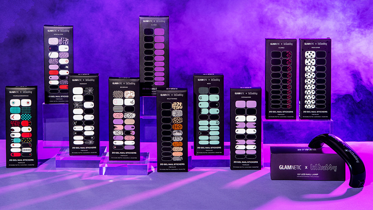 SHOP THE GLAMNETIC x LILHUDDY COLLECTION NOW!