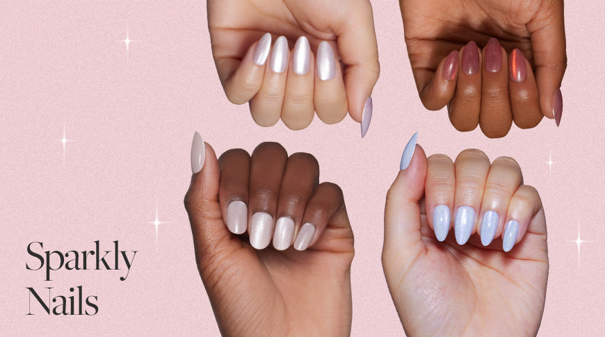 Subtle Sparkle Press-on Nails