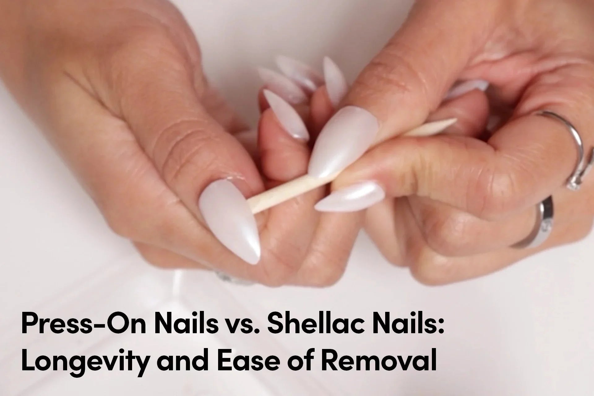 press-on nails vs shellac nails