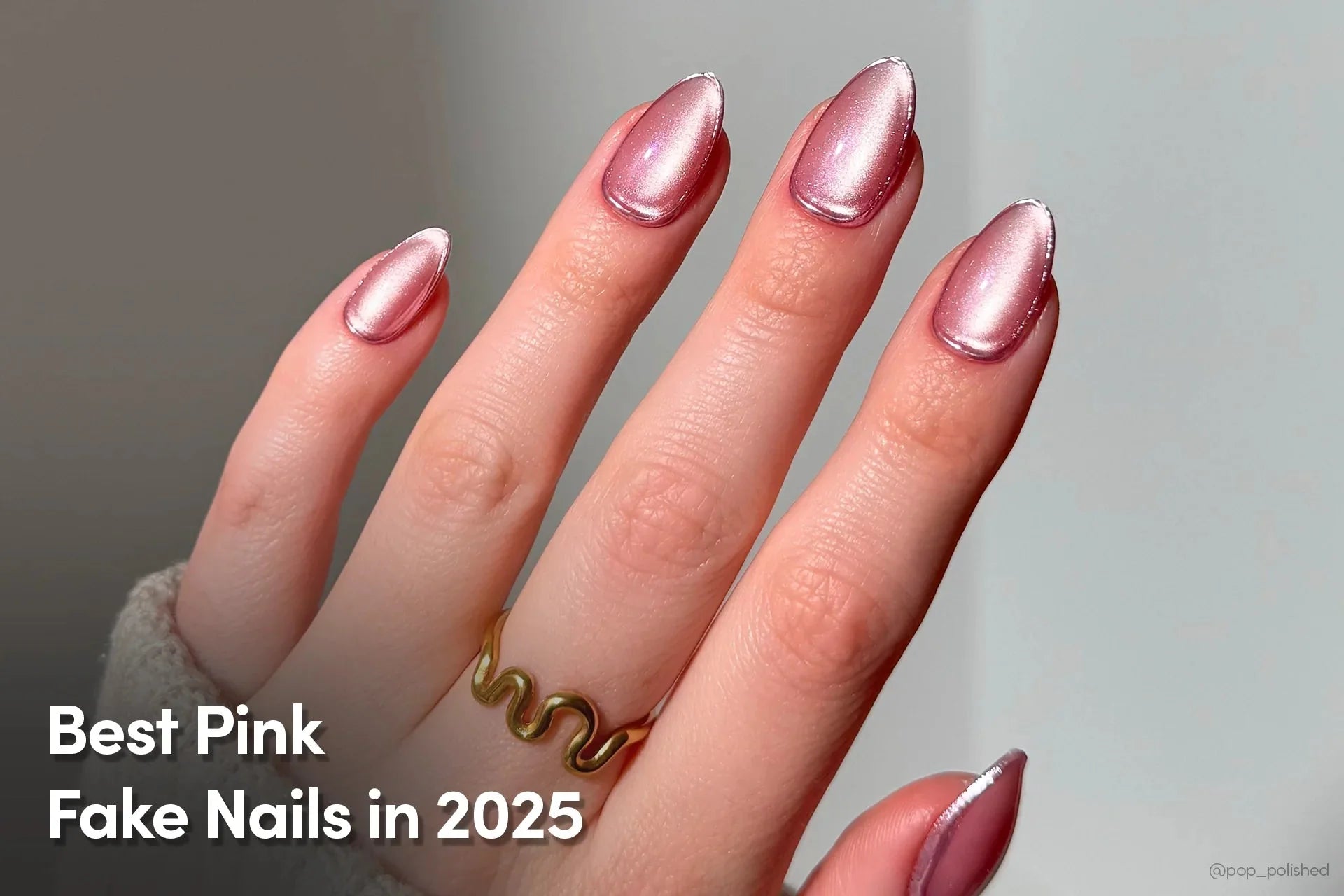 pink fake nails in 2025