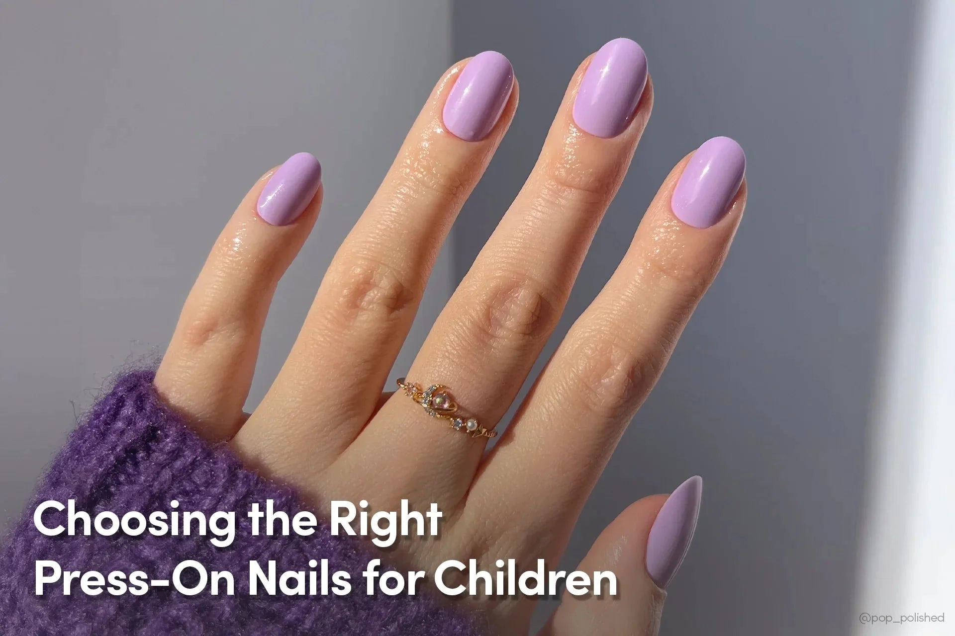 press-on nails for children
