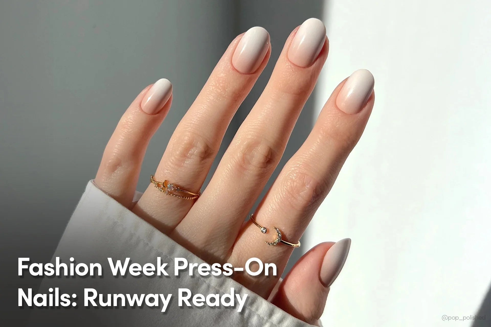 press-on nails runway