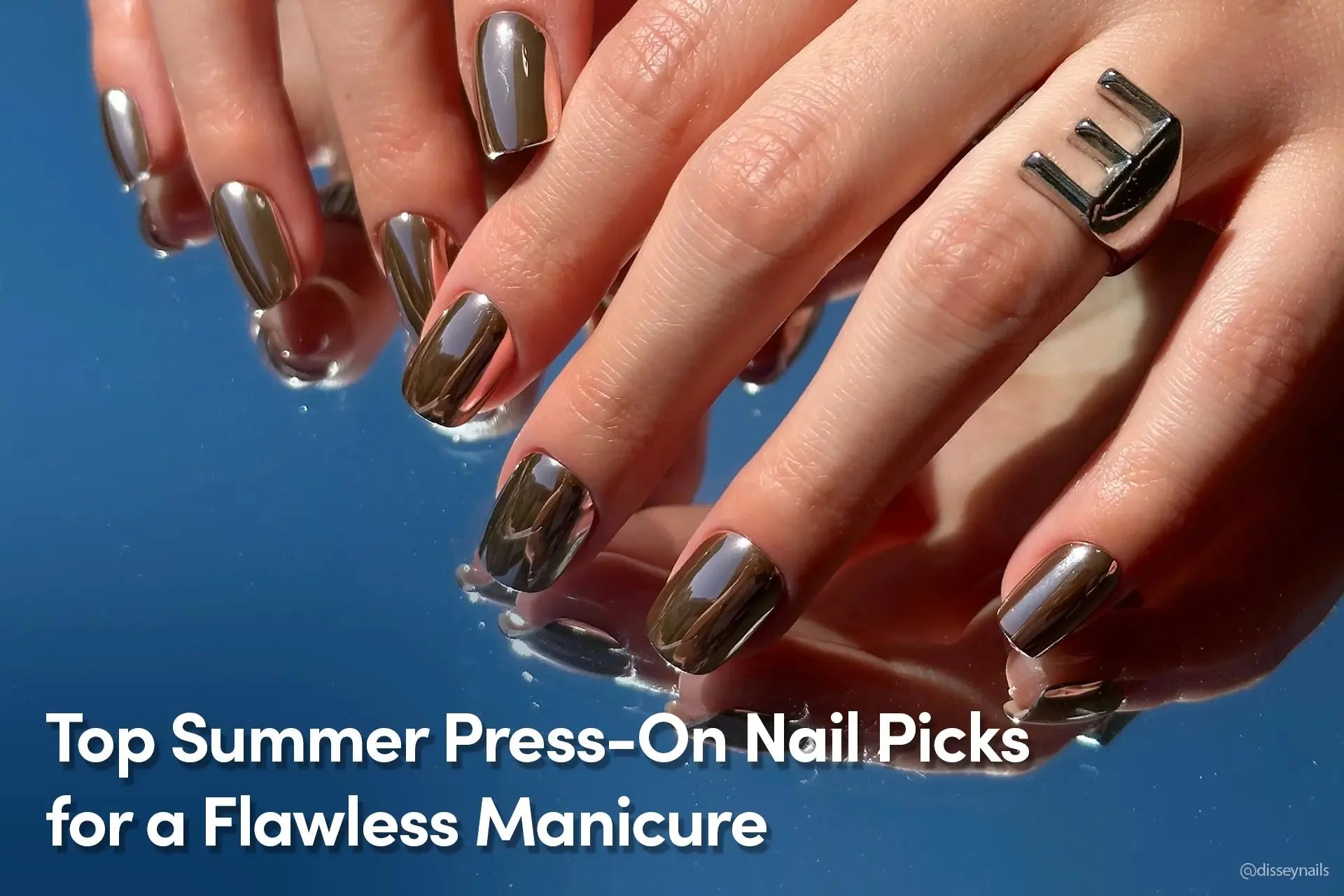 summer press-on nails