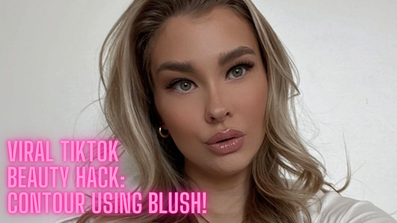 use blush for viral hack