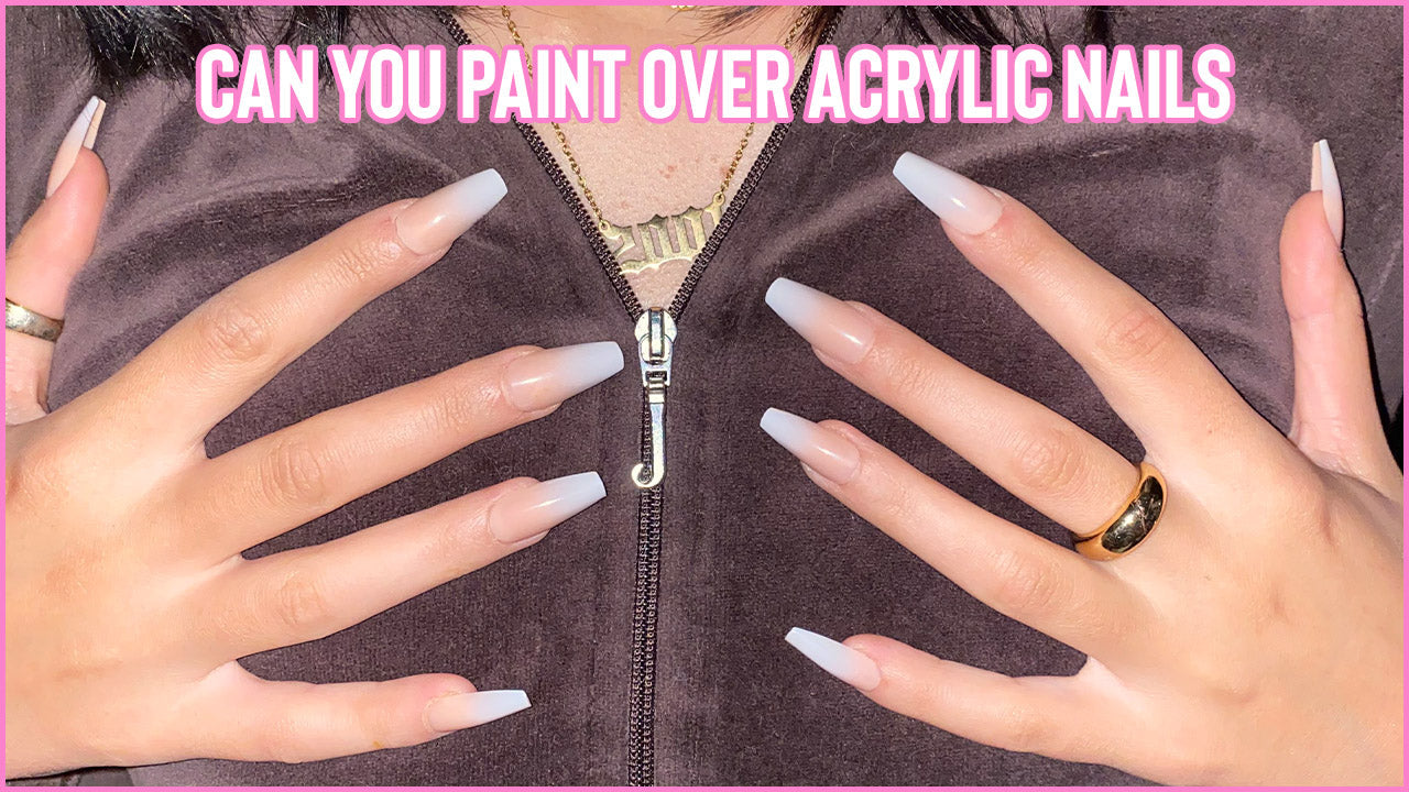 Can You Paint Over Acrylic Nails