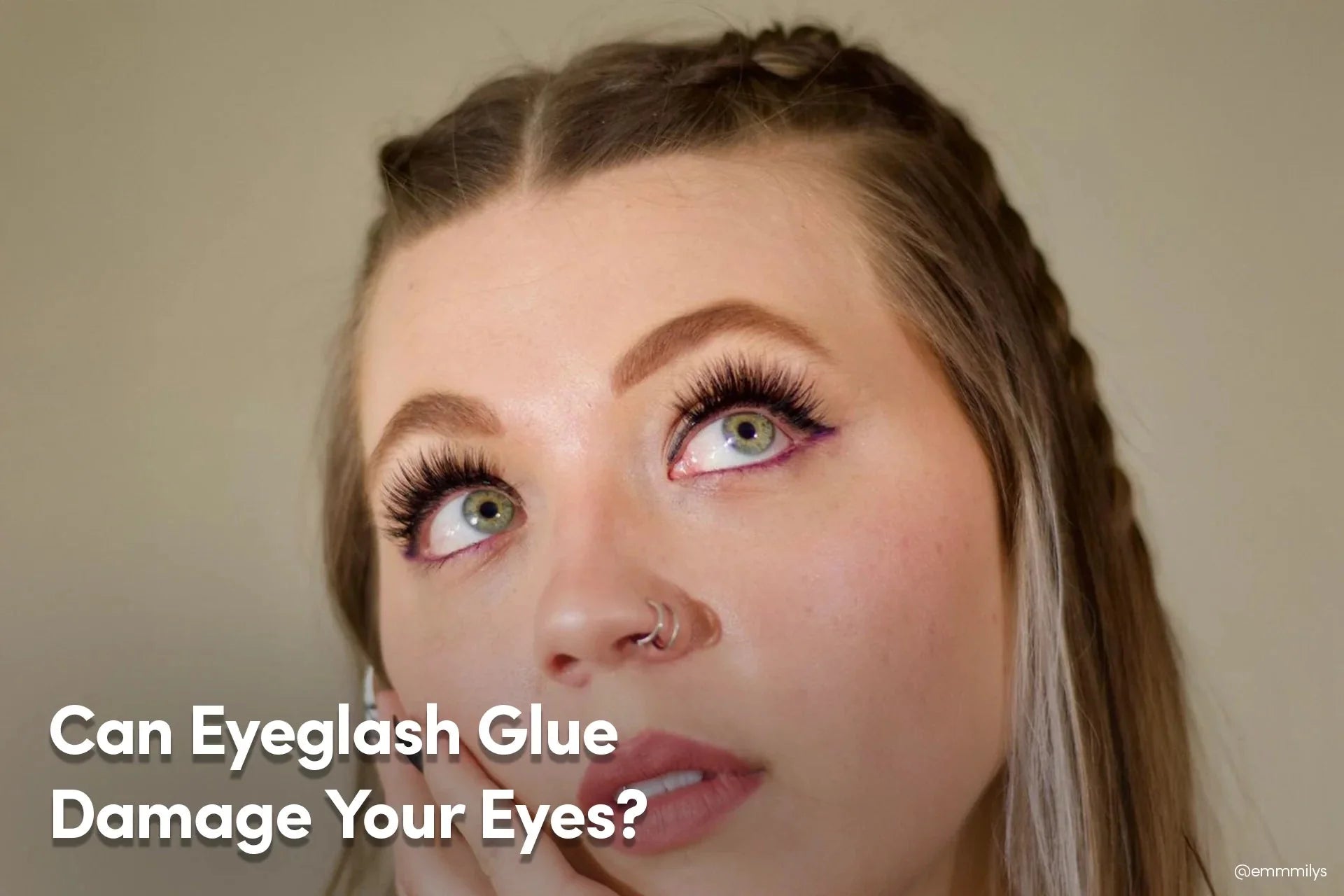 Can Eyeglash Glue Damage Your Eyes?