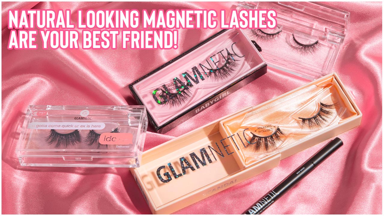 Glamnetic Natural Looking Magnetic Lashes Are Your Best Friend!