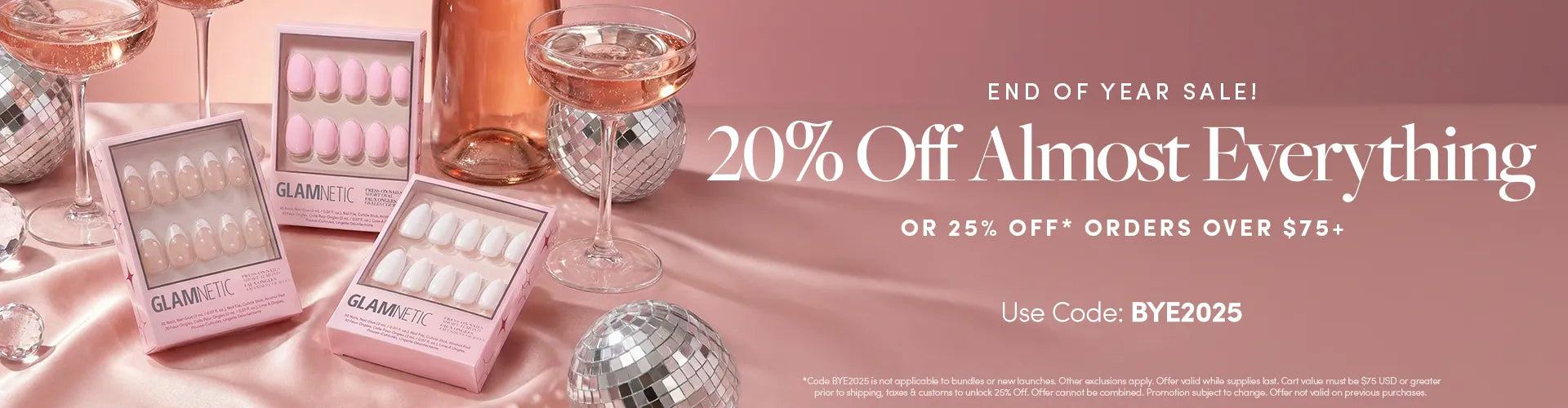 End of Year Sale - Up to 25% Off Sitewide w/ code BYE2025