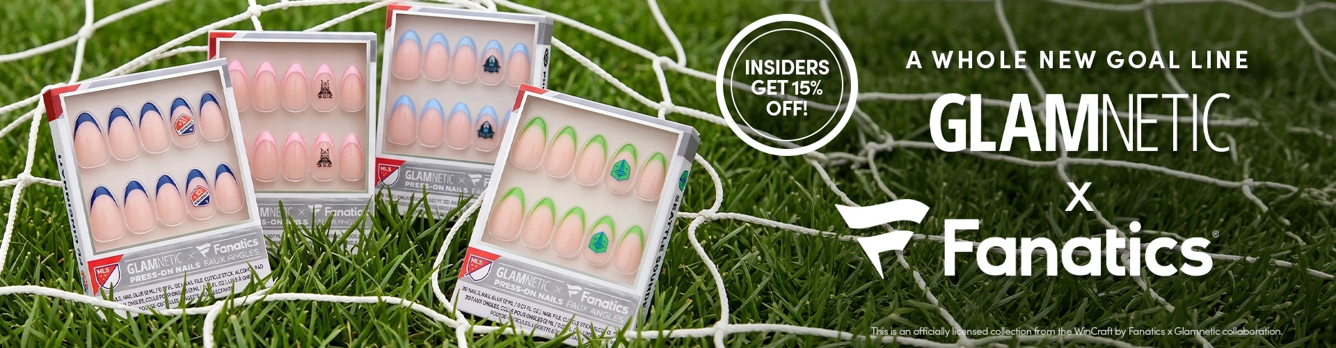 Glamnetic x Fanatics - MLS Collection