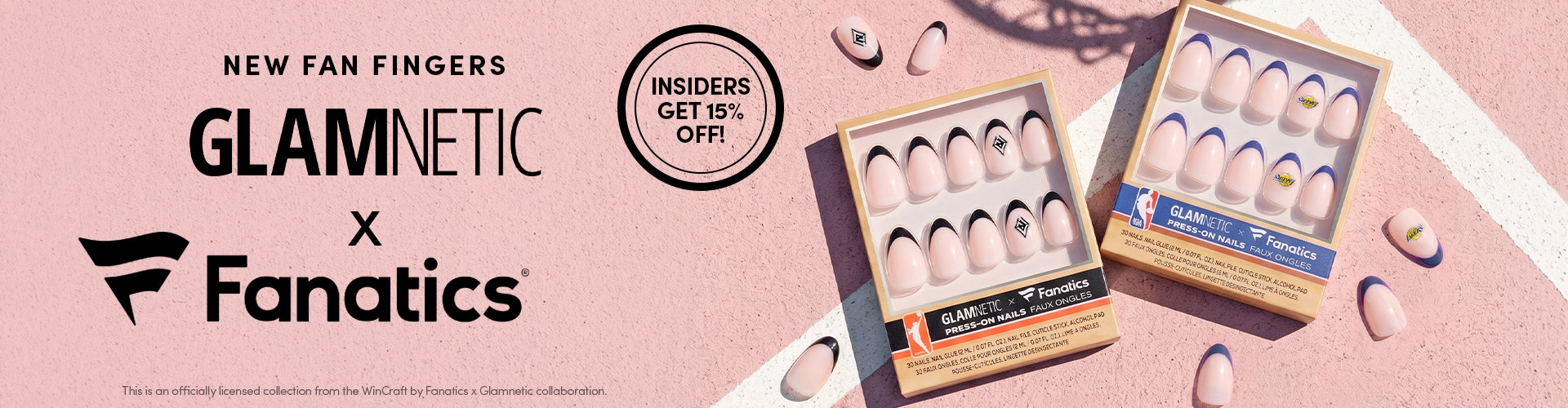 Glamnetic x Fanatics Early Access
