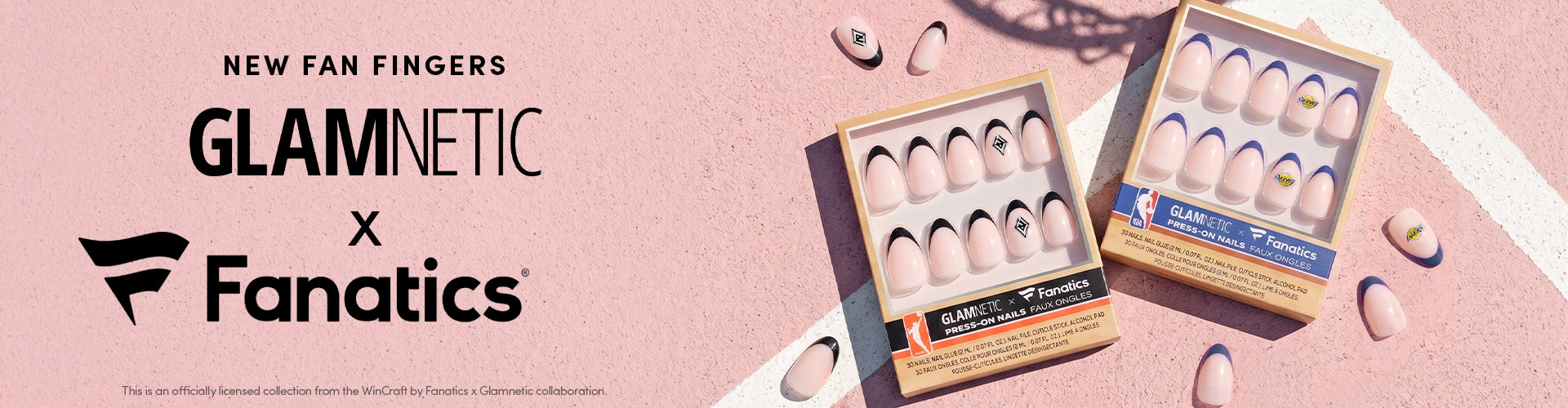 Glamnetic x Fanatics Collection