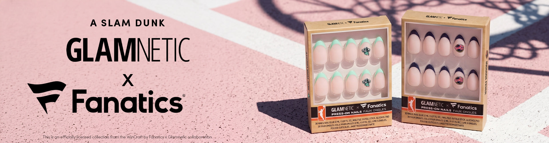 Glamnetic x Fanatics - WNBA Collection