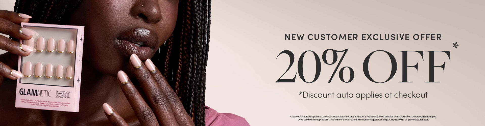 New Customer Exclusive Offer - 20% Off