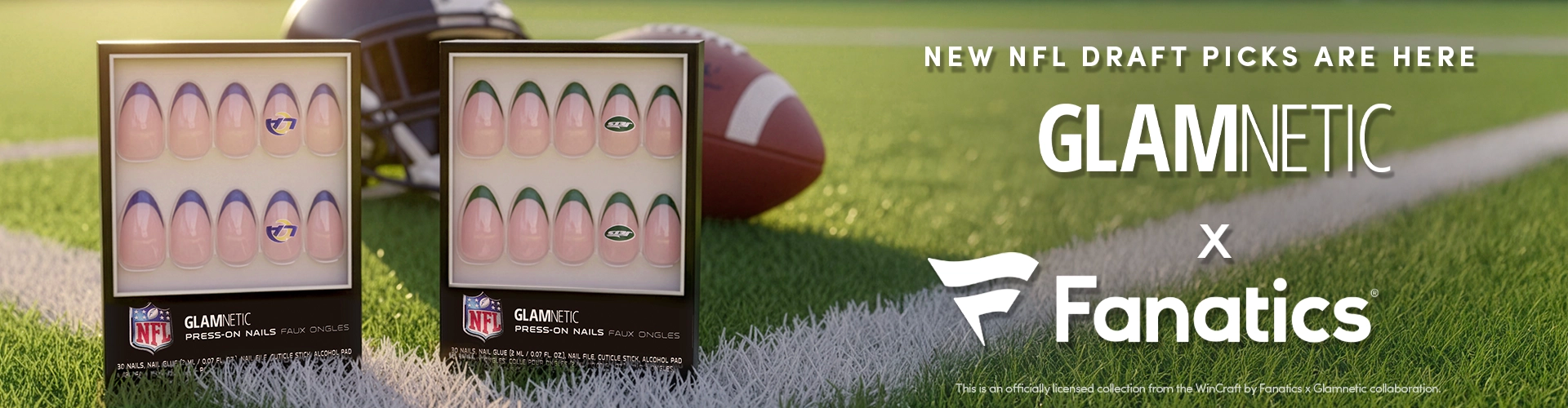 Glamnetic x Fanatics - NFL Collection