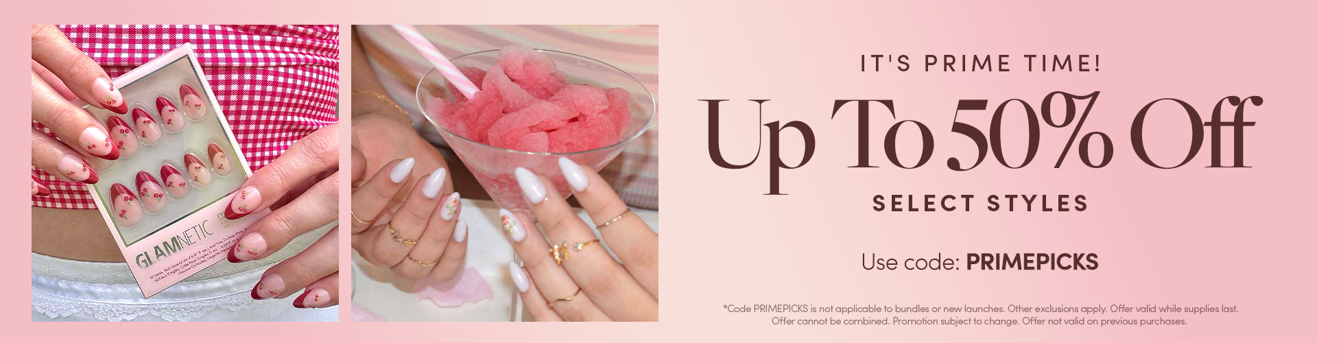 Prime Time Sale – Up to 50% Off w/ Code PRIMEPICKS