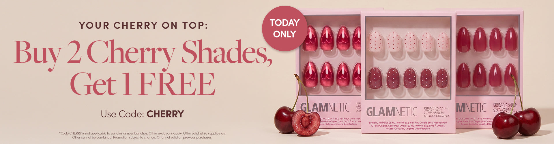 National Cherry Day w/ code CHERRY