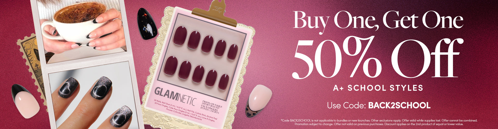 Back to School Sale 2026 Mix & Match BOGO50% w/ code BACK2SCHOOL