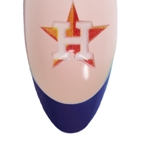 Houston Astros Press-On Nail Set variant