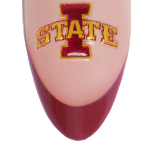 Juego de uñas postizas Iowa State Cyclones